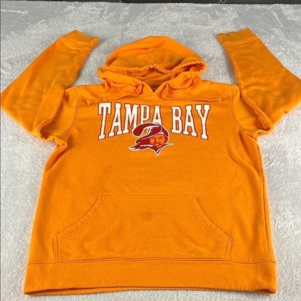 Fanatics Tampa Bay Buccaneers Hoodie Mens Medium Orange NFL Graphic